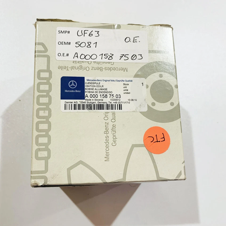 Bobina de encendido MERCEDES-BENZ para Mercedes-Benz 300CE 1993-2000 C230 0001587503 Foto 2 de 4