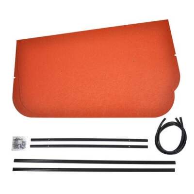 Red Rooster  Tractor & Mower Sun Shade Canopy - Top Only - 44''x44'' - Orange