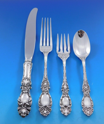 Lucerne by Wallace Sterling Silver Flatware Set 8 Service 32