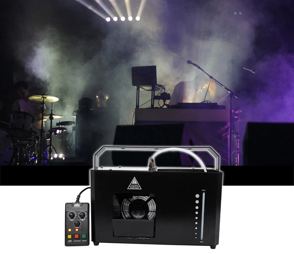 Chauvet Hurricane Haze 4D DMX Water Based Haze Machine Hazer+Mirror Ball+Pinspot - Image 2 of 4