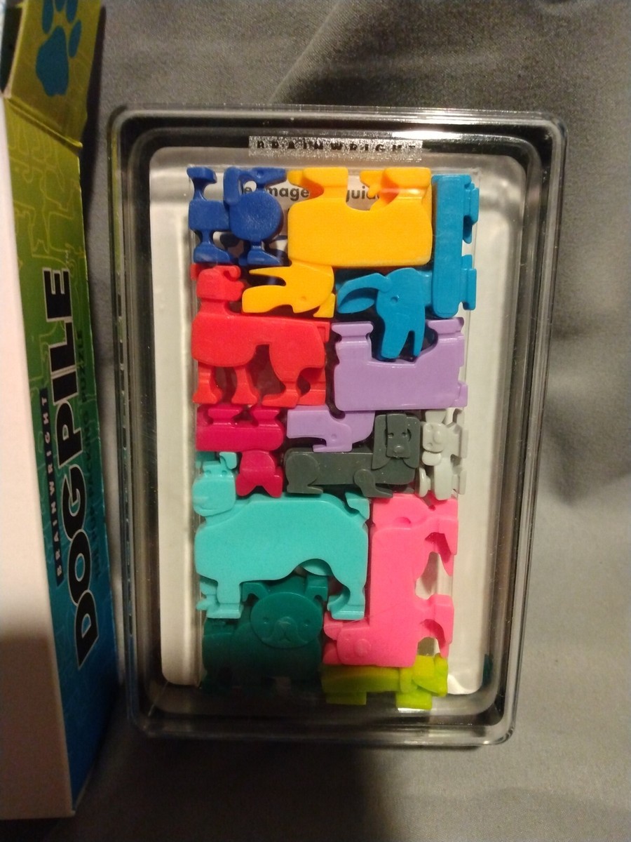 Brainwright Dog Pile The Pup Packing Puzzle Game Multi