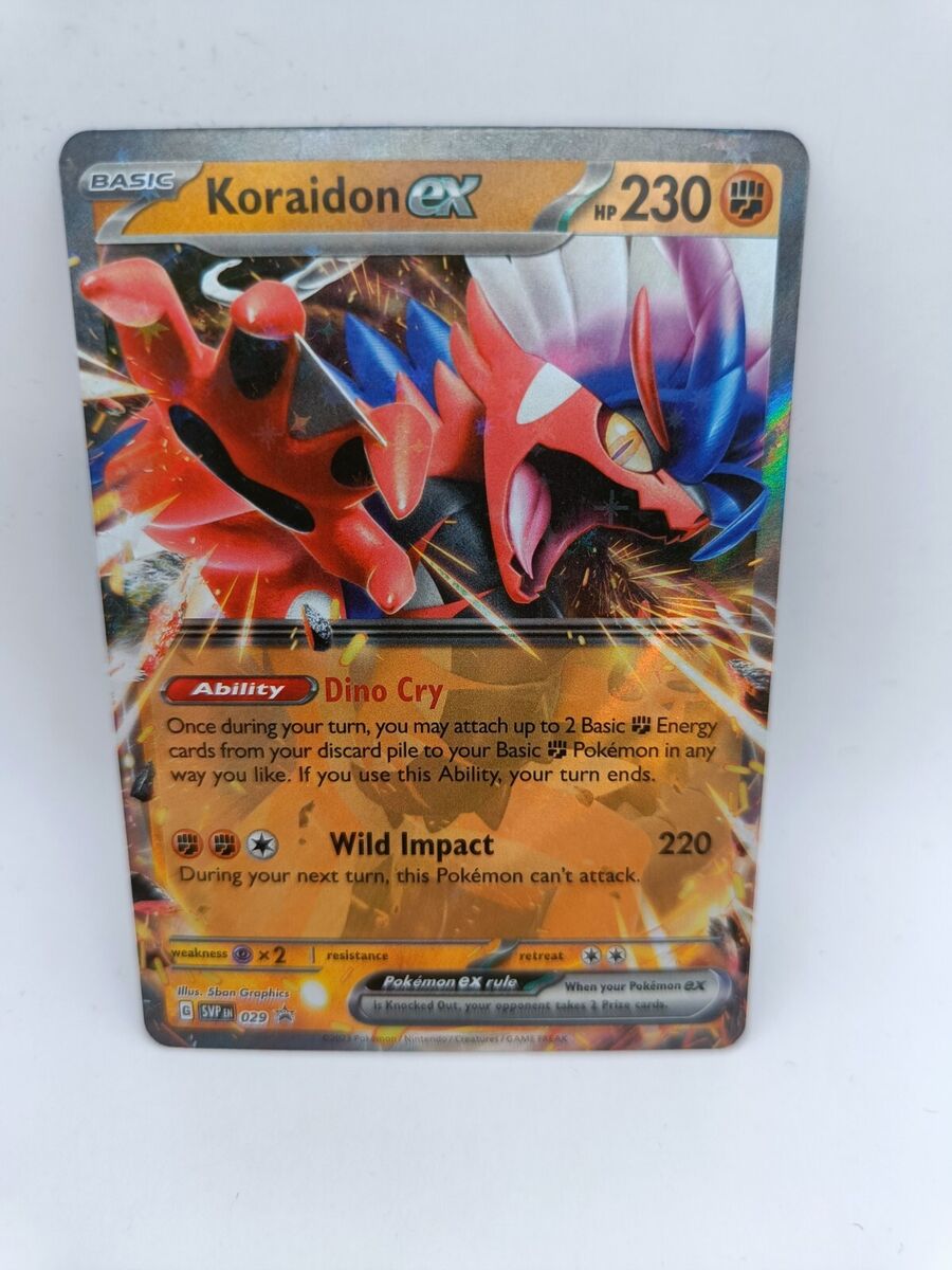 Pokémon: Koraidon ex - SVP029 PROMO