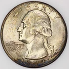 1949 Washington Quarter NGC MS66 Fresh Old No Line Holder - Beautiful color!!