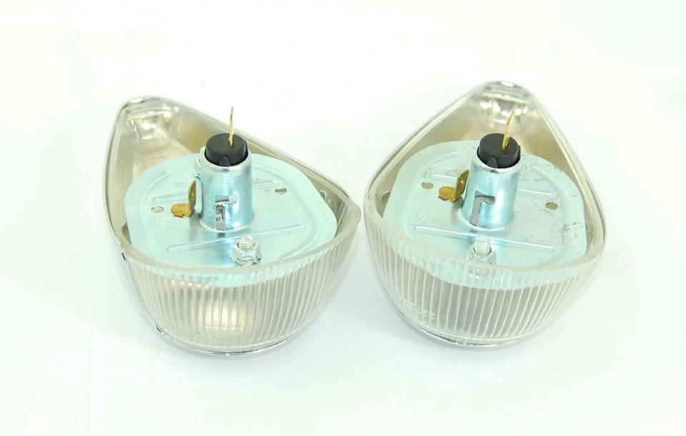 Conjunto de señal de giro transparente izquierda o derecha para Volkswagen Type1 Bug 1964-1967 Foto 2 de 2