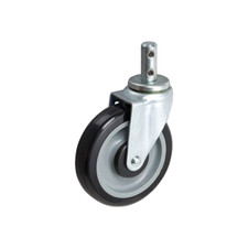 5" SHOPPING CART REAR SWIVEL CASTER