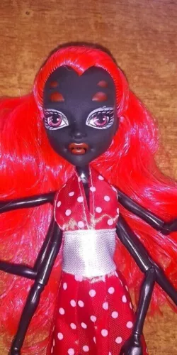 Black Wydowna Spider Doll Horror Doll High Quality Monster Doll Demon Prank Fear - Picture 8 of 8