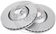 2x Original A.B.S. Brake disc 17554 for Citroen Peugeot