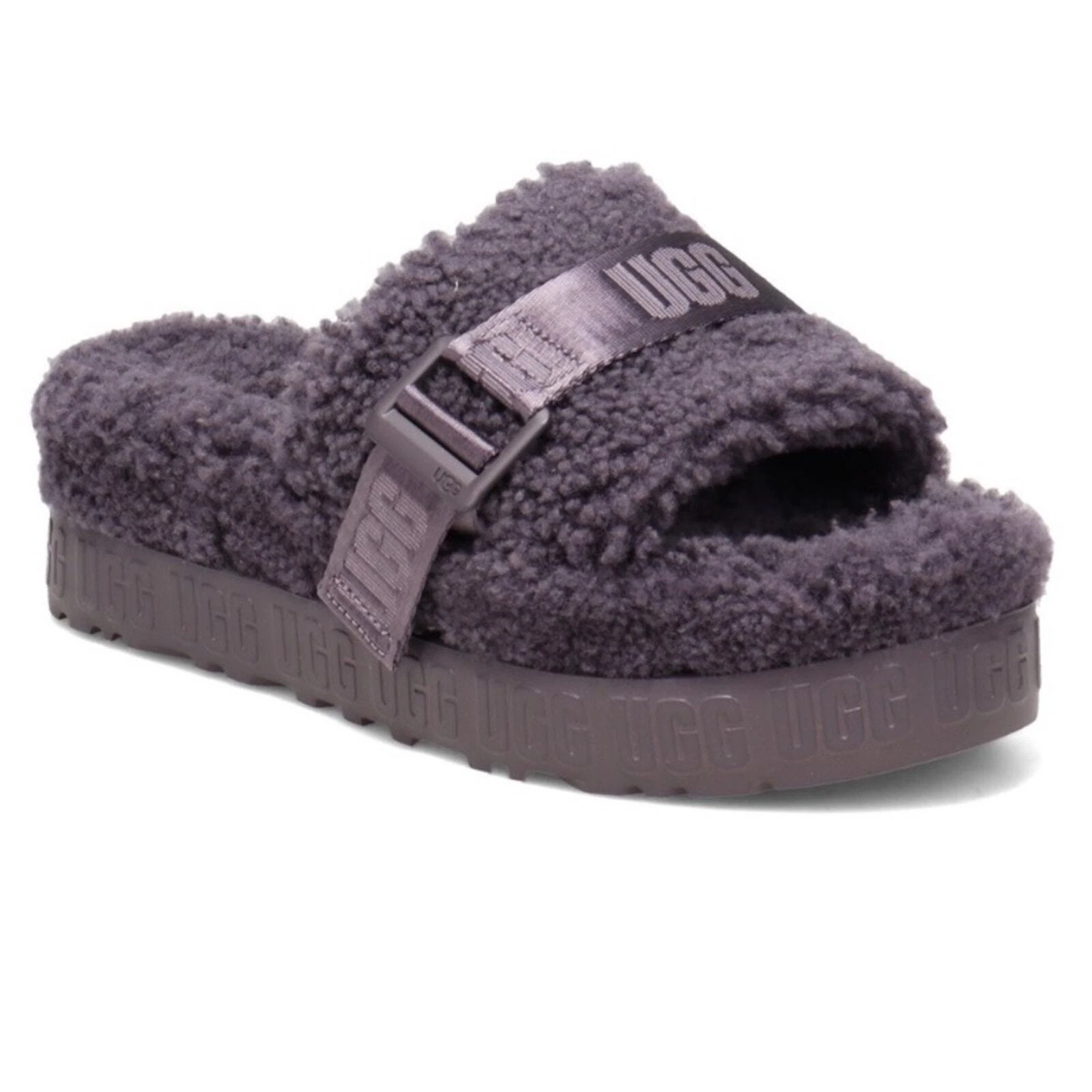 7 UGG AUSTRALIA Scarpe da donna Ugg Fluffita Slide grigio grigio grigio