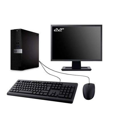 Dell Optiplex 7040 SFF i7 6700, 8GB, 512GB SSD, WiFi A