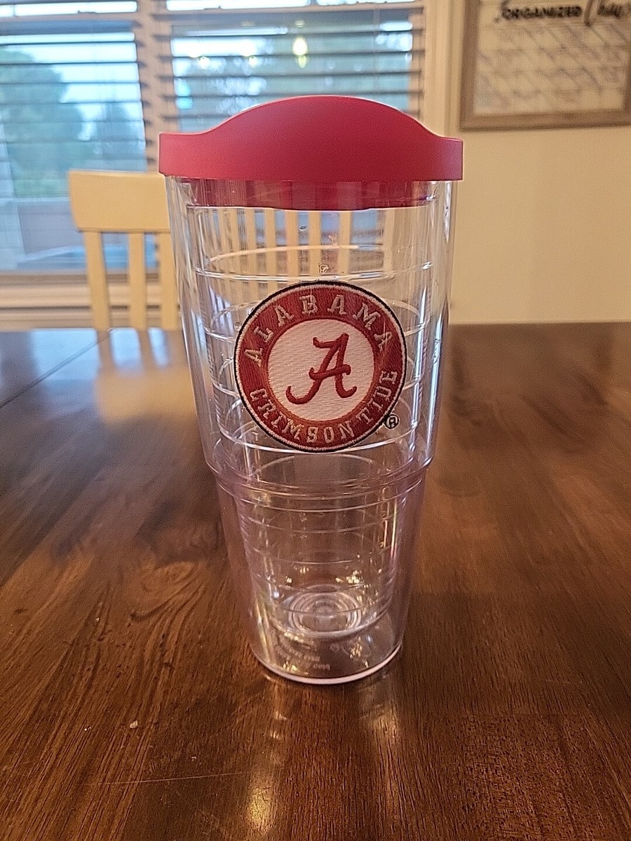 Alabama Crimson Tide With Lid 24oz Tervis Tumbler