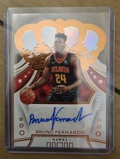 Bruno Fernando 2019-20 Crown Royale Rookie Autographs RC Auto /99