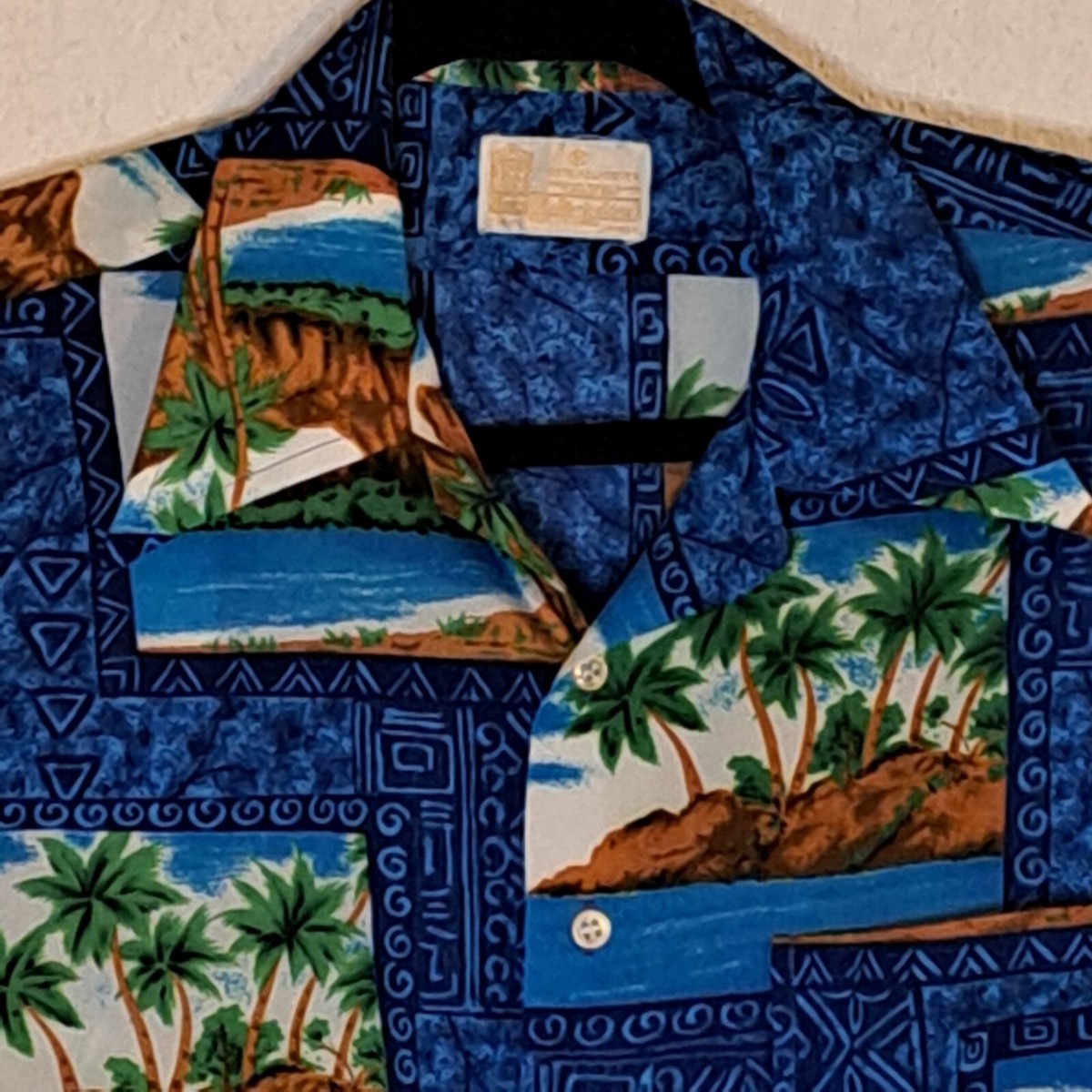 Vintage Sears Kings Road Hawaiian Shirt Men's Medium 60s 70s