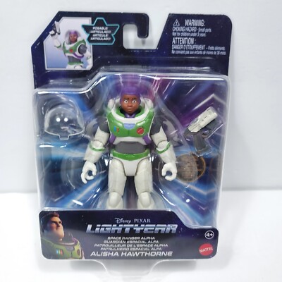 Disney Pixar Lightyear Alisha Hawthorne Action Figure Posable Space Suit NEW