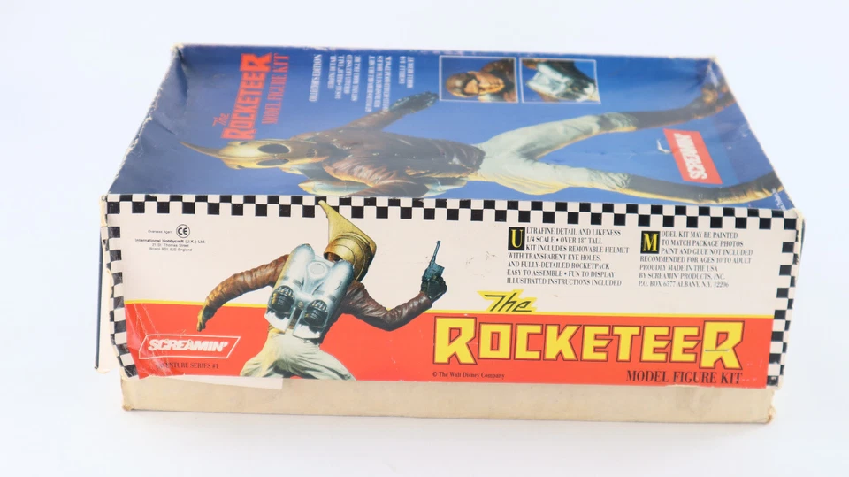 The ROCKETEER 1/4 Scale Model Figure Kit by SCREAMIN’ NEW - Image 3 of 4
