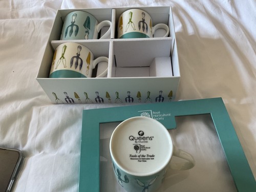RHS Tools of the Trade - Set of 4 Queens by Churchill Mugs - Picture 3 of 3