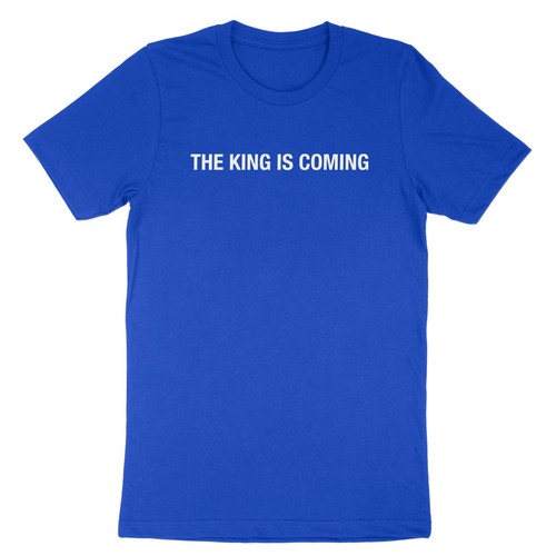 Jesus Shirt Gift for Christian Tee The King Is Coming Tshirt Faith Bible Religio - Picture 11 of 20