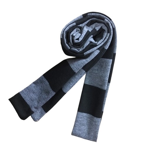Stripe Scarf Neck Warmer Japanese Skinny Scarf All Matching Cosplay Accessory - Picture 14 of 14
