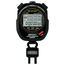 Seiko Stopwatch STOP WATCH Swimming Master SVAS009 black NEW FroJP