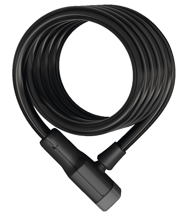 Lucchetto a chiave Abus 6512K/180/12 1,8 m Nero - Immagine 2