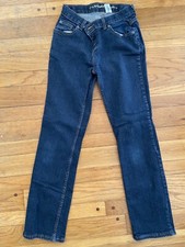 Youth Girls Arizona Jeans Kids Size 16 Regular Blue Denim Classic 99 Cotton