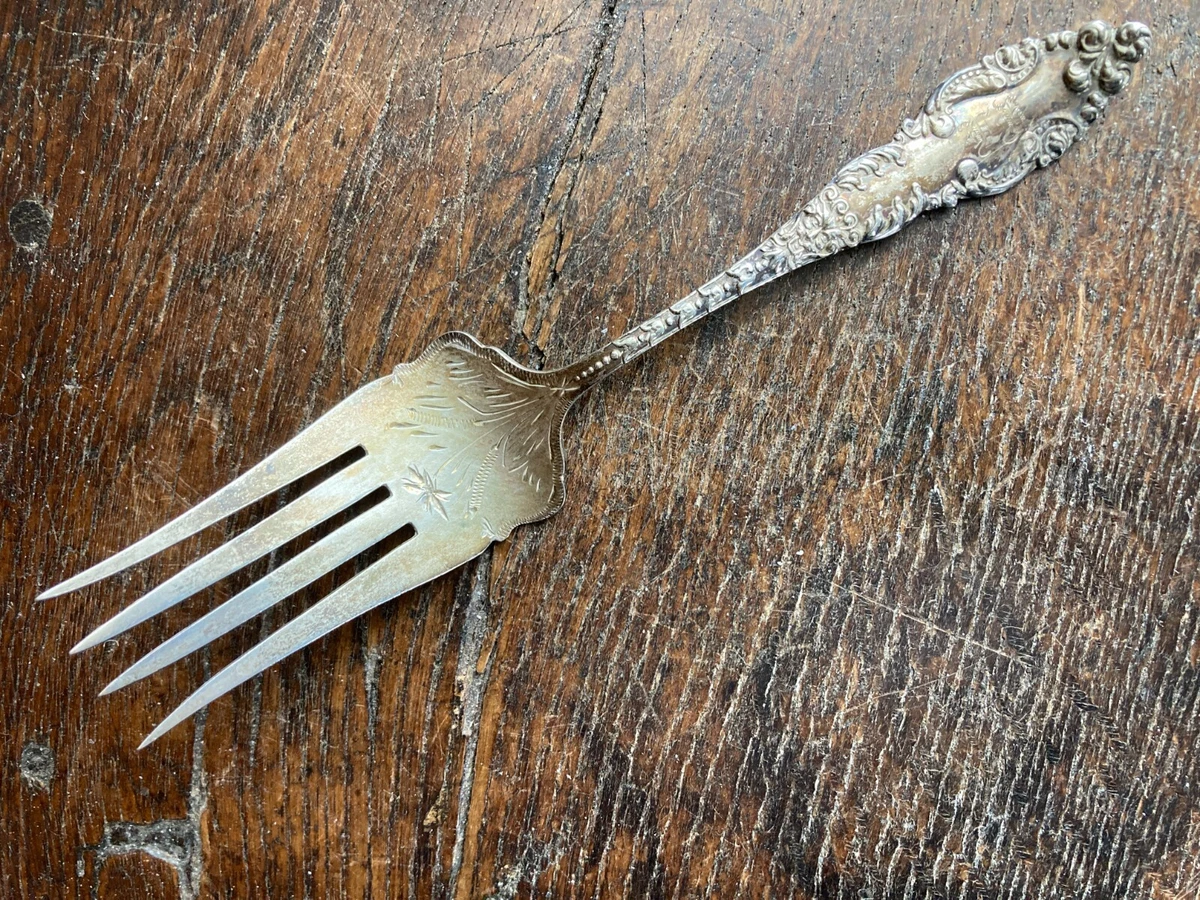 【米国／Baker Manchester】純銀 スターリングシルバー／５点セット Baker-Manchester 1850-1899 US Sterling Silver Antiques for sale | eBay