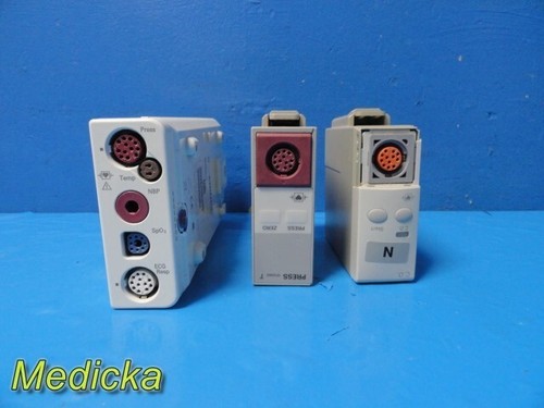 Philips Intellivue MP50 MONITOR W/ MMS PRINT IBP CO MODULES & NEW LEADS ~ 34051 - 第 23/24 張圖片