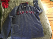Old Navy Active Fleece Pullover Sweatshirt Jacket Gray boy L 10-12