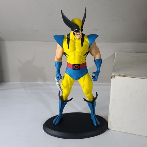 MARVEL WOLVERINE ATTAKUS X MEN PORCELAIN STATUE 15.75 IN - Picture 2 of 3