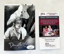 David McCallum Signed 4x6 Photo JSA 1 COA David McCallum Signed 4x6 Photo JSA 1 COA