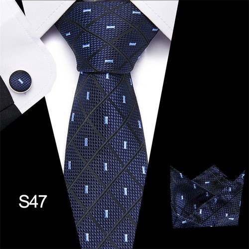 Krawatte + Einstecktuch + Stulpen SET Hochzeit Busniess Herren Binder Schlips - Bild 63 von 79