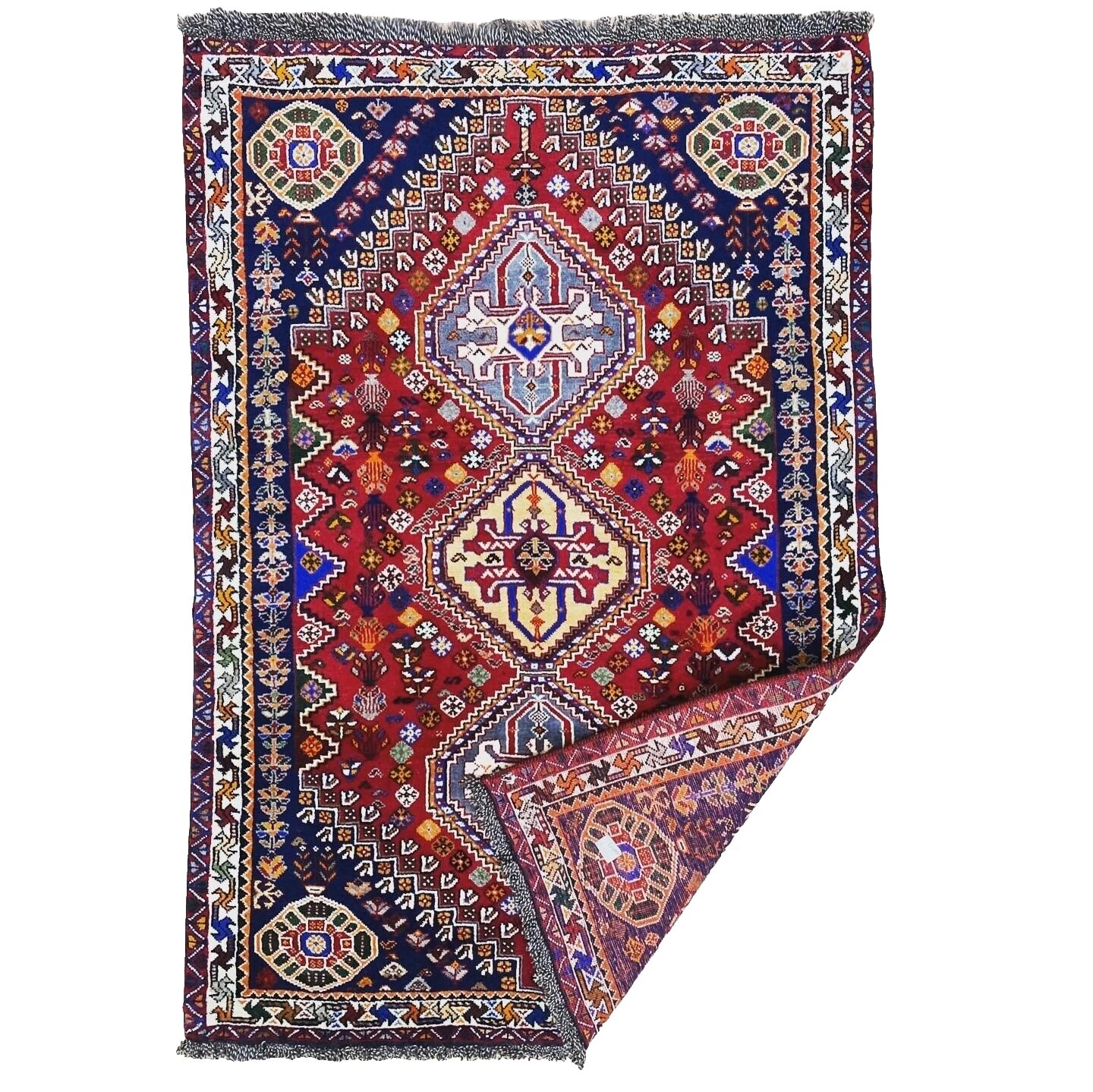 Persian Geometric Antique Rugs & Carpets