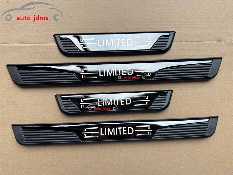 Protector de umbral de puerta deportivo para Toyota RAV4 Limited tira de moldura placa rasguño accesorio Foto 3 de 4