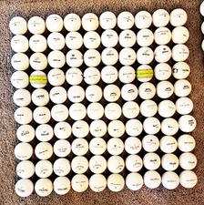 100 Grade AAAAA Found White Callaway TopFlite Maxfli Wilson Precept Golf Balls 3