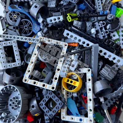 LEGO Technic 1lb Sorted & Washed (Various Pieces) + Axels & More!