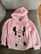 Disney Minnie Mouse Hoodie 4-5 Pink With Sequins