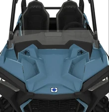 Genuine Polaris Lock & Ride Half Windshield Hard Coat Poly 2884768 RZR XP 1000