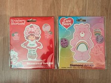 Strawberry Shortcake Care Bears Diamond Art Kits - Lot of 2