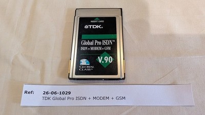 TDK GLOBAL PRO ISDN+MODEM+GSM V.90 #WL40