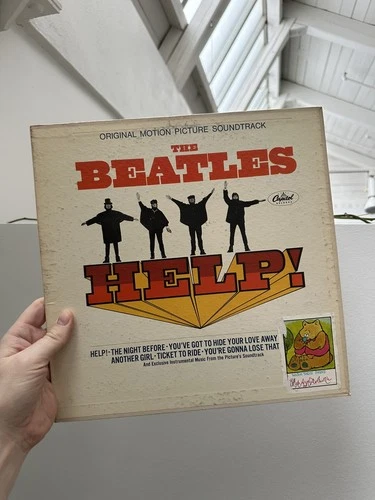 The Beatles ‎– Help! Soundtrack 1965 Capitol MAS 2386 Mono Jacket/Vinyl VG