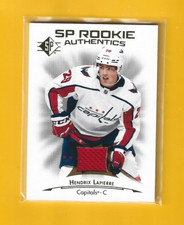Hendrix Lapierre 2021-22 Upper Deck SP - Rookie Authentics- relic / Washington