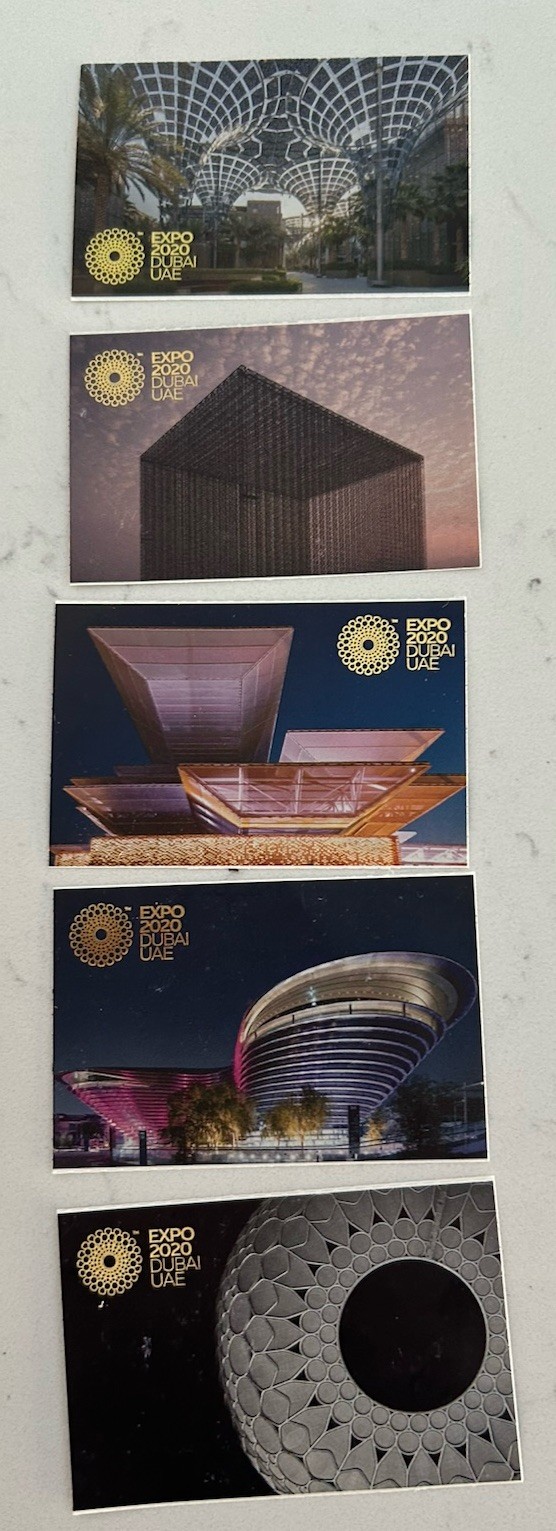 Expo 2020 Dubai United Arab Emirates ￼Tickets Map Lanyard Brochures Collection