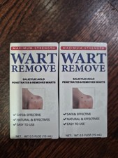 Pack Of 2 Wart Remove, Salicylic Acid Wart Remover, Fast Action Liquid