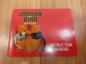 Nr MINTY BOX CIB Jordan vs Bird One on One complete in nintendo nes clean lot