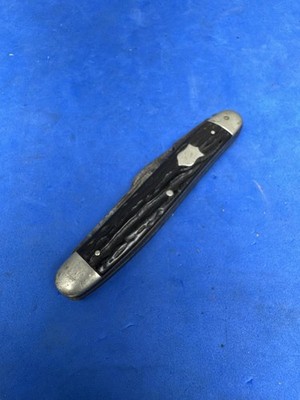 Vintage LF&C 04480 4 Blade Pocketknife Broken Blades See Photos