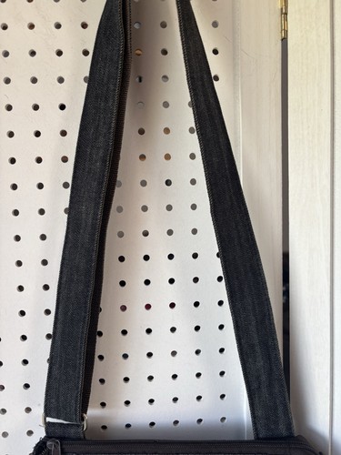 Borsa a tracolla Thirty One cotone tessuto denim tracolla regolabile - Foto 3 di 9