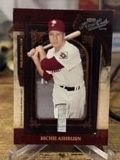 2008 Donruss Playoff Prime Cuts Richie Ashburn Game Used Jersey Relic /25