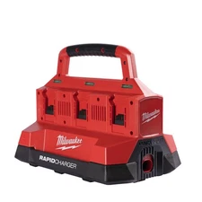 Milwaukee 48-59-1809 M18 18V Lithium-Ion Packout 6-Port Rapid Charger