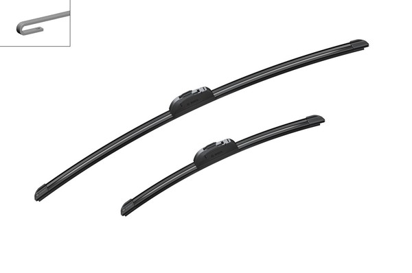 Bosch 3 397 118 911 Flach Wischerblatt Set FüR Vorderachse 650/400 Mm-image