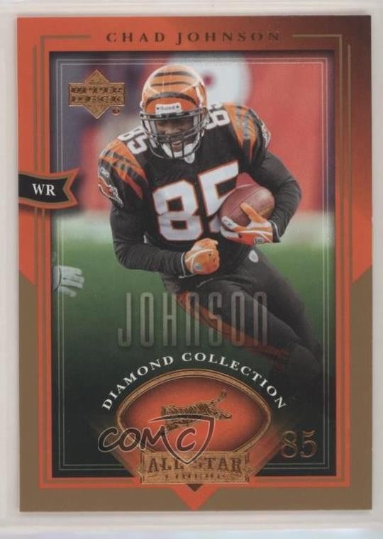 2004 Upper Deck Diamond Collection All-Star Lineup Chad Johnson #11 yf0