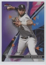 2021 Topps Finest Purple Refractor 74/250 Yoan Moncada #89 9hx